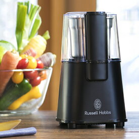 コーヒーグラインダー ラッセルホブス 7660JP-BK マットブラック Russell Hobbs コーヒーミル 電動ミル キッチン家電 プレゼント ギフト お祝い