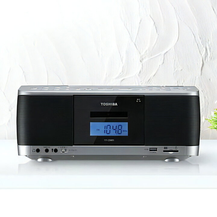 楽天市場】東芝 CDラジカセ TY-CDX91(S) シルバー SD/USB対応 