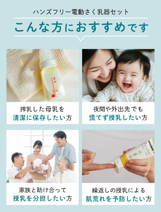楽天市場】メデラ 搾乳機 電動 両胸 さく乳器 モーションインブラ 搾乳 