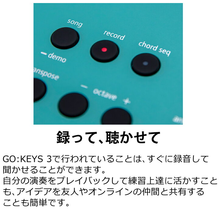 楽天市場】Roland GOKEYS3 キーボード 61鍵盤 GO:KEYS 3 ミッドナイト 