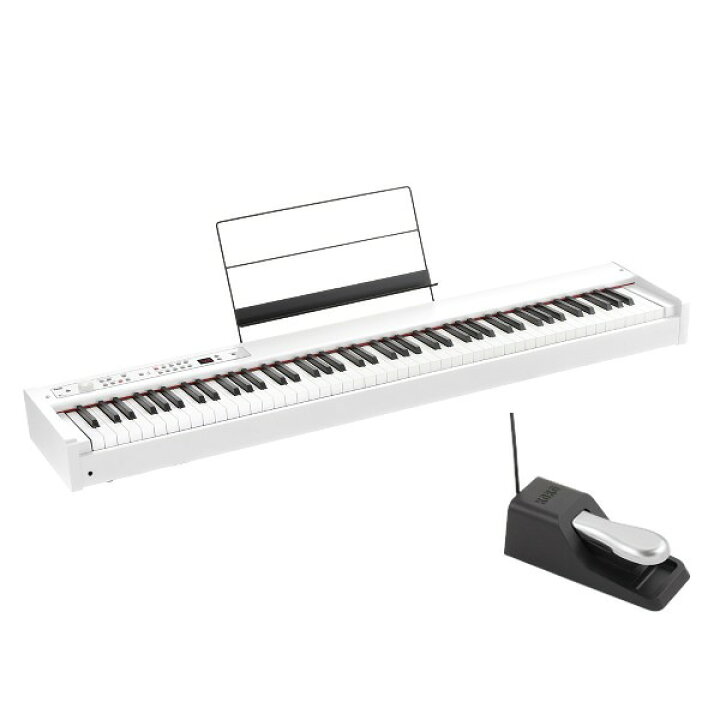 楽天市場】（訳あり品・未使用品） コルグ KORG 電子ピアノ88鍵 D1 WH  