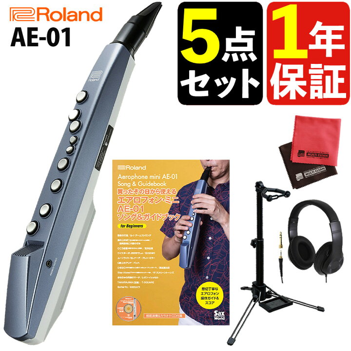楽天市場】Roland エアロフォンミニ AE-01 ＆ 専用ガイドブック 