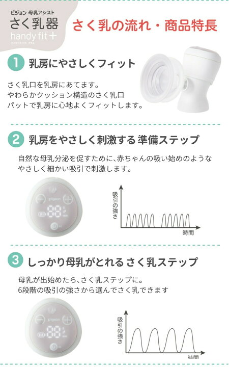 楽天市場】(フリーザーパック+アダプター付セット) 搾乳機 ピジョン 