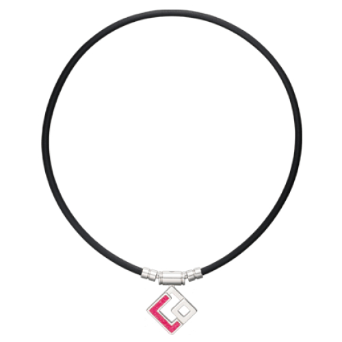 ColanTotte コラントッテ TAO ネックレス AURA ブラック レッドラメ（磁気ネックレス）（カラーサイズ選択式） 正規品