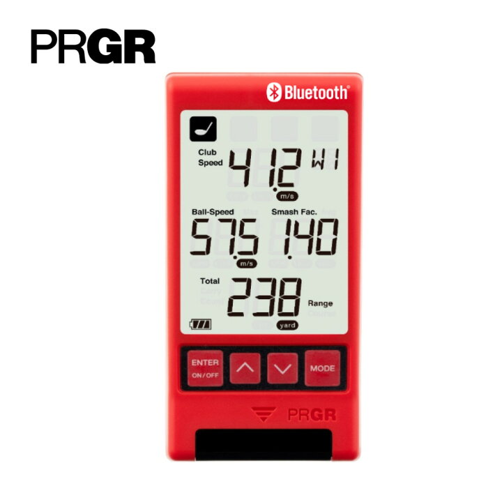 楽天市場】PRGR プロギア RED EYES POCKET HS-130 BLE マルチスピード 