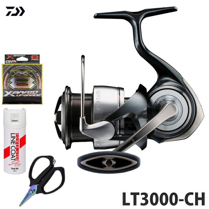 楽天市場】ダイワ 24 セルテート スピニングリール LT3000-CH ＆釣り糸 