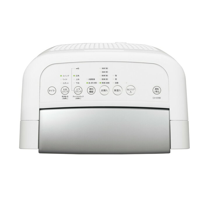 楽天市場】シャープ 除湿機 衣類乾燥 CV-S180-W ホワイト 乾燥容量約4 