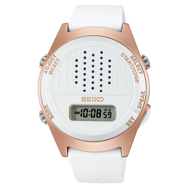 セイコー SEIKO 腕時計 SBJS016 音声デジタルウォッチ メンズ レディース ユニセックス クオーツ シリコンバンド デジタル（国内正規品）