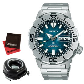 （丸型時計ケース・クロス付）セイコー SEIKO 腕時計 SBDY115 プロスペックス PROSPEX メンズ Save the Ocean モンスター ペンギン メカニカル 自動巻き(手巻付) ステンレスバンド アナログ（国内正規品）
