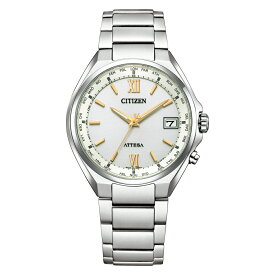 シチズン CITIZEN 腕時計 CB1120-50C アテッサ ATTESA メンズ エコ・ドライブ電波時計 ダイレクトフライト アナログ チタンバンド ソーラー電波 （メーカー保証1年間）（国内正規品）