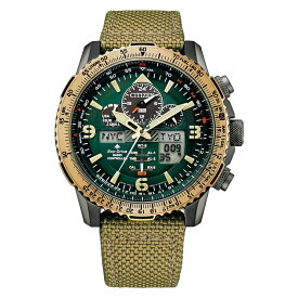 シチズン CITIZEN 腕時計 JY8074-11X プロマスター PROMASTER メンズ エコ・ドライブ電波時計 SKYシリーズ ソーラー電波 アナデジ ナイロンバンド （国内正規品）