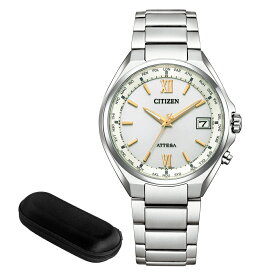 （時計ケース付）シチズン CITIZEN 腕時計 CB1120-50C アテッサ ATTESA メンズ エコ・ドライブ電波時計 ダイレクトフライト アナログ チタンバンド ソーラー電波 （メーカー保証1年間）（国内正規品）