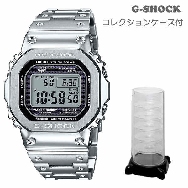 CASIO◇ソーラー腕時計・G SHOCK/デジタル/ステンレス/BLK/BLK