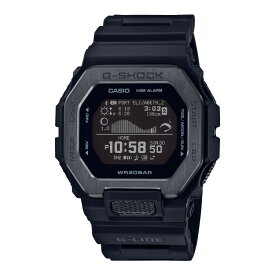 カシオ CASIO 腕時計 GBX-100NS-1JF Gショック G-SHOCK メンズ G-LIDE ブラック Bluetooth搭載 スマートフォンリンク タイドグラフ 樹脂バンド クオーツ デジタル メーカー保証1年（国内正規品）