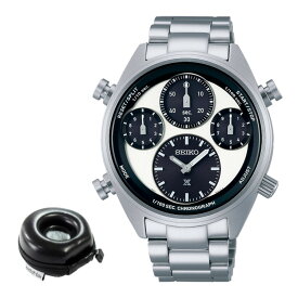 （丸型時計ケース付）セイコー SEIKO 腕時計 SBER001 プロスペックス PROSPEX メンズ SPEEDTIMER ソーラー ステンレスバンド 多針アナログ メーカー保証1年（国内正規品）