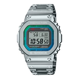 カシオ CASIO 腕時計 GMW-B5000PC-1JF Gショック G-SHOCK メンズ POLYCHROMATIC ACCENTS 電波ソーラー ステンレスバンド デジタル Bluetooth搭載 メーカー保証1年（国内正規品）