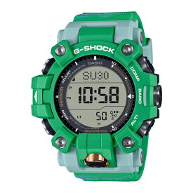 カシオ Gショック CASIO G-SHOCK 腕時計 GW-9500KJ-3JR マスターオブG マッドマン メンズ EARTH WATCH コラボ ヒロオビフィジーイグアナ 電波ソーラー 樹脂バンド デジタル メーカー保証1年（国内正規品）