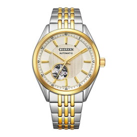 シチズン CITIZEN 腕時計 NH9114-99P シチズンコレクション CITIZEN COLLECTION メンズ クラシックオープンハート Cal.8229 自動巻き(手巻付) ステンレスバンド アナログ メーカー保証1年（国内正規品）