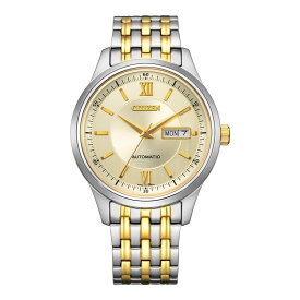 シチズン CITIZEN 腕時計 NY4057-63P シチズンコレクション CITIZEN COLLECTION メンズ クラシックデイデイト Cal.8200 自動巻き(手巻付) ステンレスバンド アナログ メーカー保証1年（国内正規品）