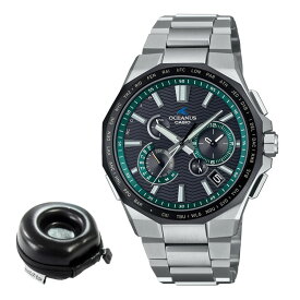 （丸型時計ケース付）カシオ CASIO 腕時計 OCW-T6000A-1AJF オシアナス OCEANUS メンズ 電波ソーラー チタンバンド 多針アナログ Bluetooth搭載 メーカー保証3年（国内正規品）