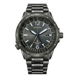 シチズン CITIZEN 腕時計 NB6045-51H プロマスター PROMASTER メンズ SKYシリーズ メカニカル GMT Cal.9054 自動巻き(手巻付) ステンレスバンド アナログ メーカー保証1年（国内正規品）