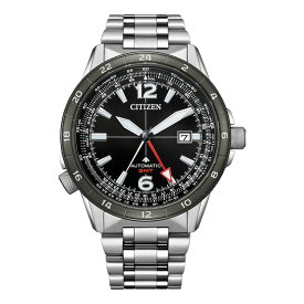シチズン CITIZEN 腕時計 NB6046-59E プロマスター PROMASTER メンズ SKYシリーズ メカニカル GMT Cal.9054 自動巻き(手巻付) ステンレスバンド アナログ メーカー保証1年（国内正規品）
