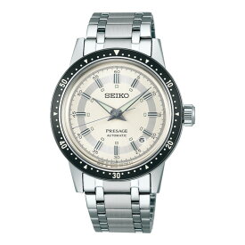 セイコー SEIKO 腕時計 SARY235 プレザージュ PRESAGE メンズ Style60's クラウン クロノグラフ60周年記念 限定モデル 自動巻き(手巻付) ステンレスバンド アナログ メーカー保証1年（国内正規品）