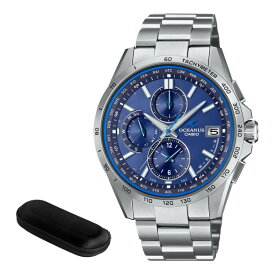 （時計ケース付）カシオ CASIO 腕時計 OCW-T2600-2A3JF オシアナス OCEANUS メンズ CLASSIC LINE 電波ソーラー チタン 多針アナログ メーカー保証3年（国内正規品）
