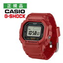 カシオ Gショック 時計 DWN-5600-4JR 指輪サイズ レッド メンズ レディース クオーツ 樹脂バンド デジタル G-SHOCK Nano メーカー保証1年 国内正規品（11月新商品）
