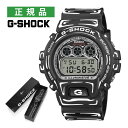 （3/27発売予定）カシオ Gショック メンズ 腕時計 DW-6900JV-1JR ジョシュア・ヴィーダス Joshua Vides コラボ 限定モデル クオーツ 樹脂バンド デジタル CASIO G-SHOCK メーカー保証1年 国内正規品（3月新商品）