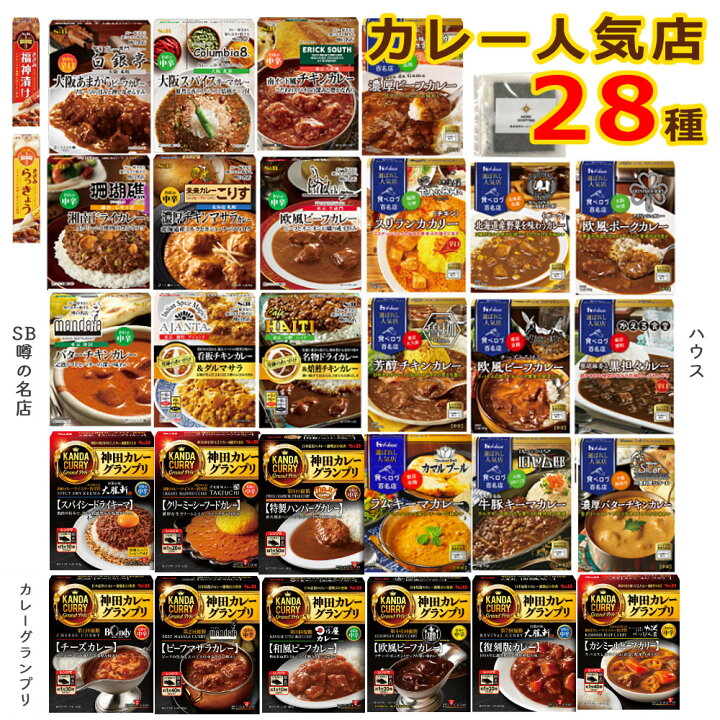 楽天市場 ラッピング不可 人気カレー店25点セット ハウス エスビー食品 選ばれし人気店 噂の名店 神田カレーグランプリ レトルトカレー 詰め合わせ セット おうち時間 S B 食べログ百名店 ホームショッピング 楽天市場 ラッピング不可 人気カレー店25点セット ハウス エスビー食品 選ばれし人気店 噂の名店 神田カレーグランプリ レトルトカレー 詰め合わせ セット おうち時間 S B 食べログ百名店 ホームショッピング