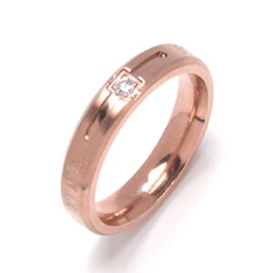 316L サージカル ステンレス リング センターラインジュエル【316Lステンレス ペアリング 指輪 ギフト プレゼント 誕生日 ホワイトデー クリスマス 金属アレルギー 金アレ 対応 レディース メ