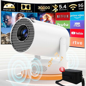 �v���W�F�N�^�[ �ƒ�p ���^ �V�� Bluetooth5.4 HiFi�X�s�[�J�[���� 30000LM Wi-Fi6 �X�}�z�ڑ��\ ������`�␳ ����ȒP projector IOS/Android/�p�\�R��/DVD/PS�@/SWITCH�ڑ��� �v���[���g�ɍœK �������� �z