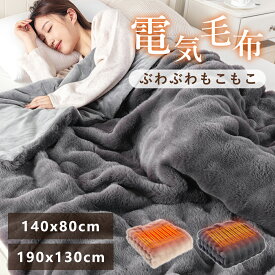 【★2025年新品発売★クーポンで5799円～】掛け毛布 電気 毛布 電気毛布 掛け 電熱毛布 電気もうふ モウフ 速暖 ふわふわ 洗える 温度調節 タイマー 電気ブランケット 厚手 シングル ダブル 省エネ コンセント 大判サイズ 洗える電気毛布 ブランケット