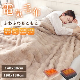 【★2025年新品発売★クーポンで4810円～】掛け毛布 電気 毛布 電気毛布 掛け 電熱毛布 電気もうふ モウフ 速暖 ふわふわ 洗える 温度調節 タイマー 電気ブランケット 厚手 シングル ダブル 省エネ コンセント 大判サイズ 洗える電気毛布 ブランケット