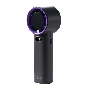 【新品※クーポンで1499円から】【PT PowerX Tech】扇風機 爆風 LEDディスプレイ 無段階ハンディファン 3600mAh 高速扇風機 手持ち扇風機 コンパクト 高風速携帯扇風機 ミニ扇風機 USB扇風機 ハン