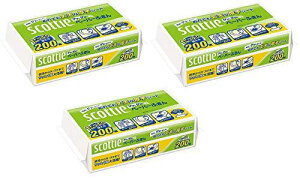 y܂Ƃߔz XRbeB y[p[ӂ TbƃTb 400(200g) ×3Zbg