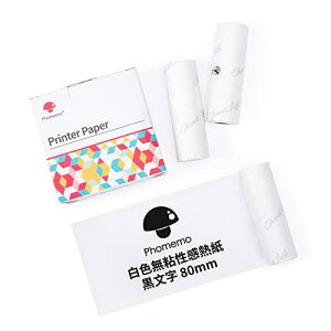 Phomemo SM 80mm  3A1̒6.5mAPhomemo M03/M04AS |[^uT[}v^[ɑΉA/Xg/ʐ^/V[//Ɏgp