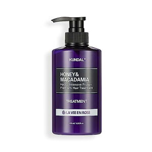KUNDAL�v���e�C���g���[�g�����g#���r�A�����[�Y Protein Treatment 500ml #La Vie en Rose