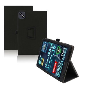 For SVITOO A8016 �P�[�X 8.7�C���` �^�u���b�g �ی�P�[�X ����PU �S�ʕی� ���߉\ �h���h�� �Փ˖h�~ ���^�y�� �ǂ���G�� Greerass ������ �X�^���h�@�\�t�� �^�u���b�g �P�[�X (�u���b�N)