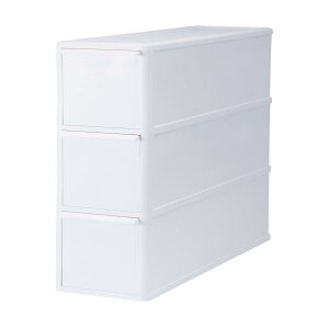 CNCbg (like-it) t^tS~ ʈo Xe[V X[p[X3i 14cm×s46.5×79cm zCg 27L { FBS-3 LX^[t\