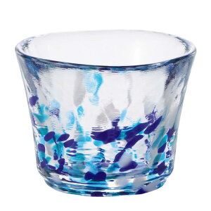 アデリア(ADERIA) 【 津軽びいどろ 盃 夏の雫 75ml 日本製 個箱入 F71903 】 おちょこ ぐい呑み 日本酒 グラス ガラス 冷酒 お猪口 酒器 おしゃれ ギフト 女性 母の日 父の日 夫婦 男性 引越し祝い