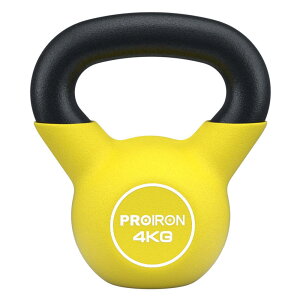 PROIRON �P�g���x�� �l�I�v���� 4kg 4�L�� kettlebell ��̌^���S�� ?? �S�A���C �P�g�� �d�� �P�g��