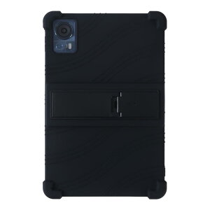 DOOGEE T30 Pro 11�C���` �^�u���b�g�p �J�o�[ �P�[�X �^���h�P�[�X �X�^���h�@�\ �Ռ��z�� ���y�� �V���R�� �P�[�X, �u���b�N