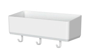 アスベル 洗濯 機収納 省スペース ラックスMGフリーラック 多目的 マグネット 白 滑り止め付 A5753