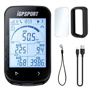 iGPSPORT TCNRs[^ BSC100S GPS ] TCR CXA2.6 C` ANT+  Bluetooth TCNO Xs[h[^[ƃIh[^[AType-C [dƑ^ LCD obNCg d