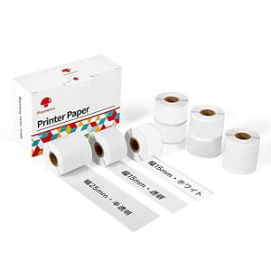 Phomemo M02S/ M02 Pro /M04ASp  15mm/25mm e[v M[ [y[p[ e[v |[^uBluetooth|PbgoCv^[p V[ p ڒ܂ M V[ [