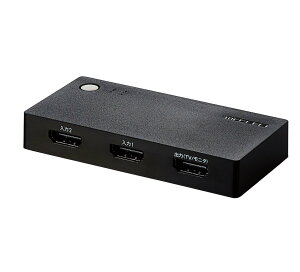 �G���R�� HDMI�ؑ֊� �yPS4/PS3/Switch�Ή��z 2����1�o�� ����/�蓮�ؑ� �P�[�u���Ȃ����f�� �u���b�N DH-SWL2CBK