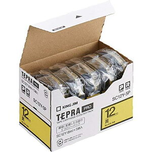 �L���O�W�� �y�����z �e�v��PRO�e�[�v�J�[�g ���b�W �G�R�p�b�N5�� 12mm �����x��/������ ����8m SC12Y-5P