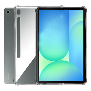 対応 Galaxy Tab S10 FE Plus ケース Sediven Galaxy Tab S10 FE Plus クリア カバー 透明TPU 薄型 ソフト レンズ保護 指紋防止 黄変防止 軽量 落下防止 傷防止 全面保護カバー